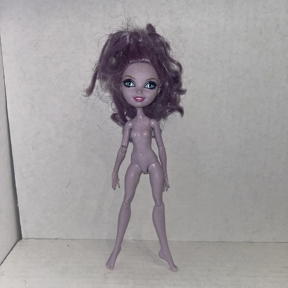 Ever After High Kitty Cheshire 1st. Chapter Nude Doll W/ Arms - Play Or‎ OOAK C2